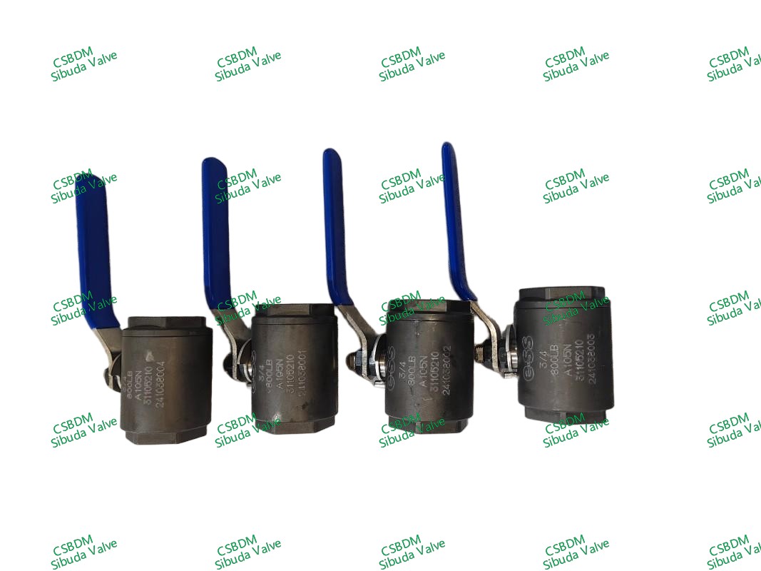 Válvulas de Bola Pequenas com Terminais NPT/SW